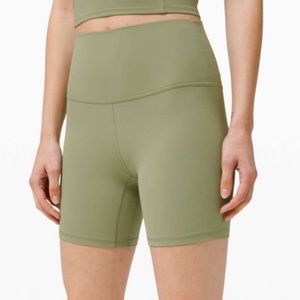Lululemon Align High-Rise Short 6” - Rosemary Green